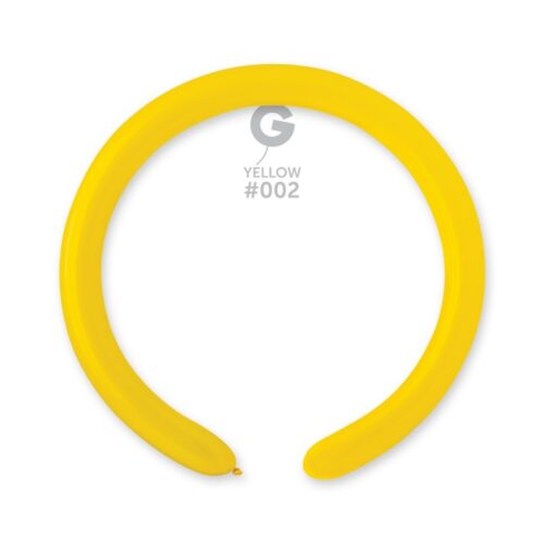 Lateks balon pastel modeling, D4 - Yellow