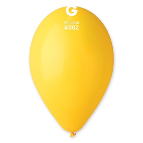 Lateks balon pastel 12" - Yellow