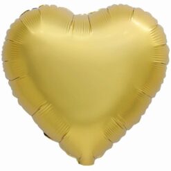 Folijski balon srce, Zlatna MAT 18"