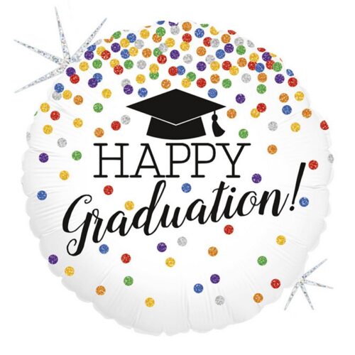 Folijski balon - Happy Graduation