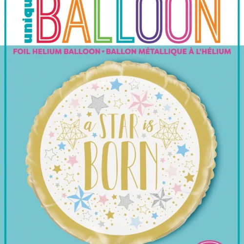 Folijski balon - Star was born Baby