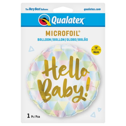 Folijski balon - Hello baby