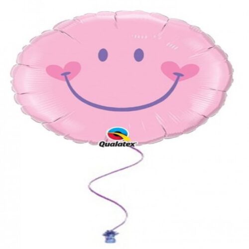 Folijski balon - Lice, roza