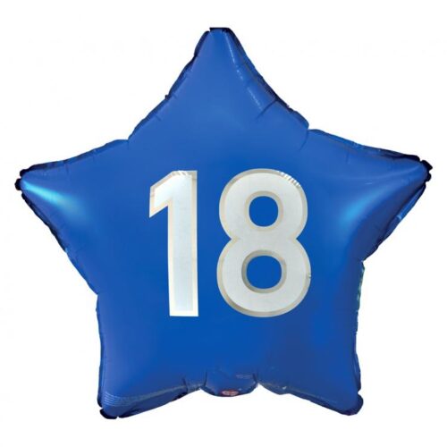 Folijski balon - Plava zvijezda 18