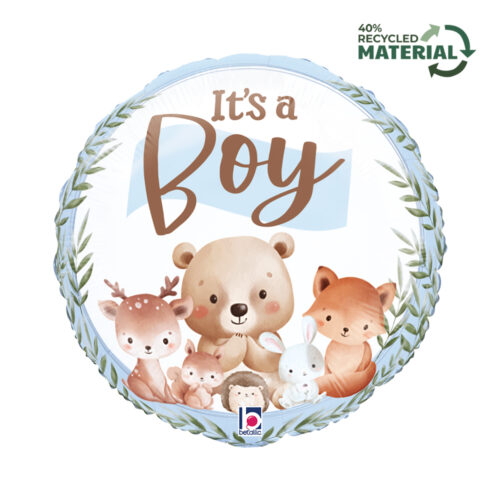 Folijski balon - It's a boy, forest animals