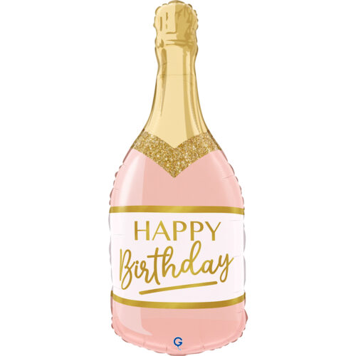 Folijski balon - Champagne pink