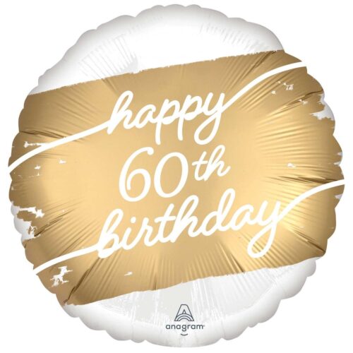 Folijski balon - Happy 60th birthday