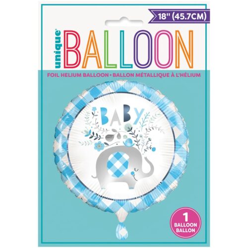 Folijski balon - Baby Boy slonić