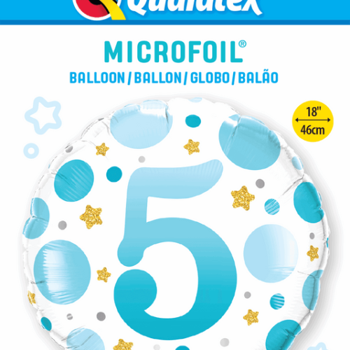 Folijski balon - Plavi 5
