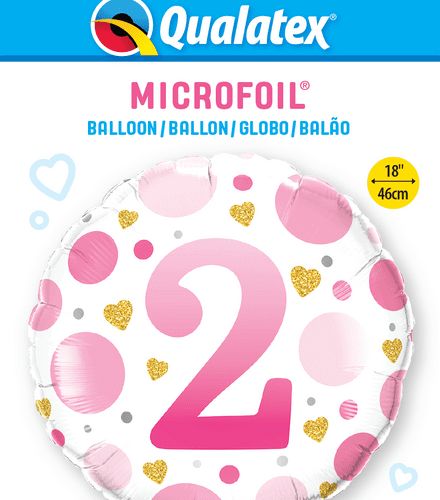 Folijski balon - Rozi 2