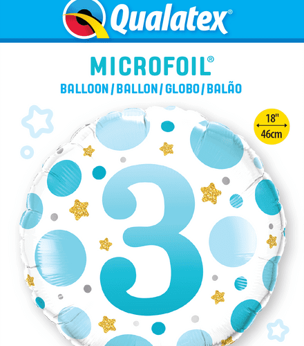 Folijski balon - Plavi 3