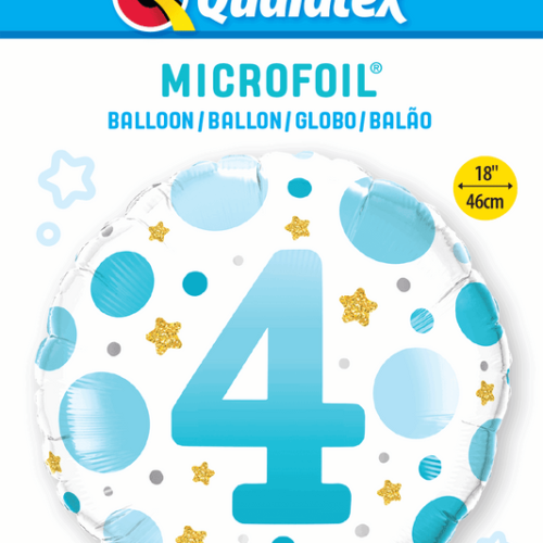 Folijski balon - Plavi 4
