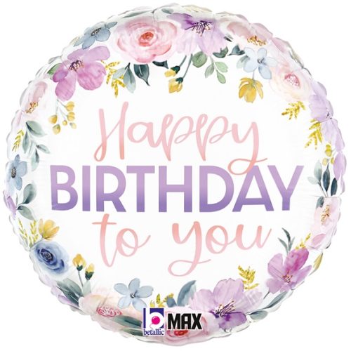 Folijski balon - Happy birthday to you cvijeće